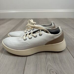Allbirds Tree Runner Go Running Shoes for Womens 11 Lace Up White & Brown‎